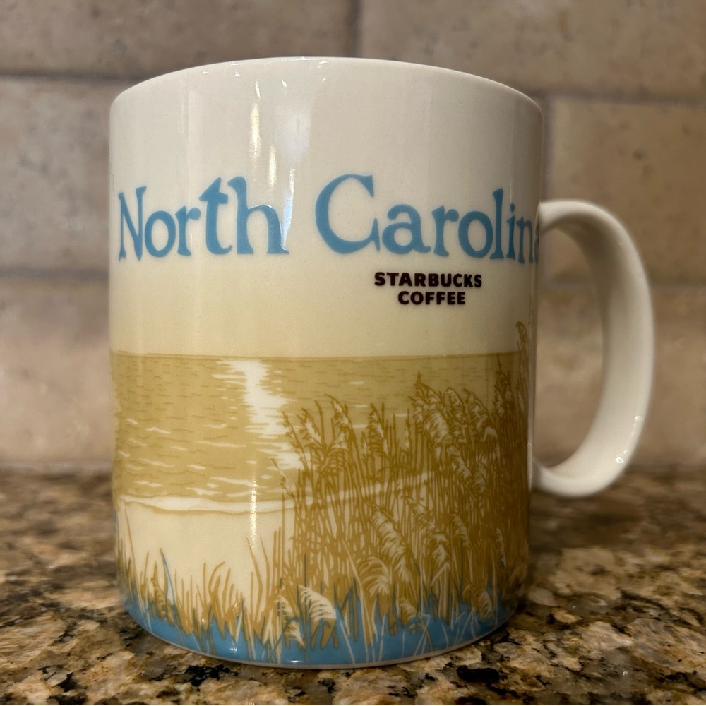 North Carolina Starbucks 16oz Global Icon Series Coffee Mug 2011